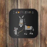 I Don't Give A Rats Donkey Coaster thumb 0