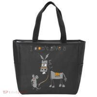 I Don't Give A Rats Donkey Tote Bag thumb 0