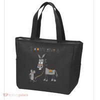 I Don't Give A Rats Donkey Tote Bag thumb 3