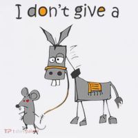 I Don't Give A Rats Donkey USA-Made Doggie Bandana thumb 2