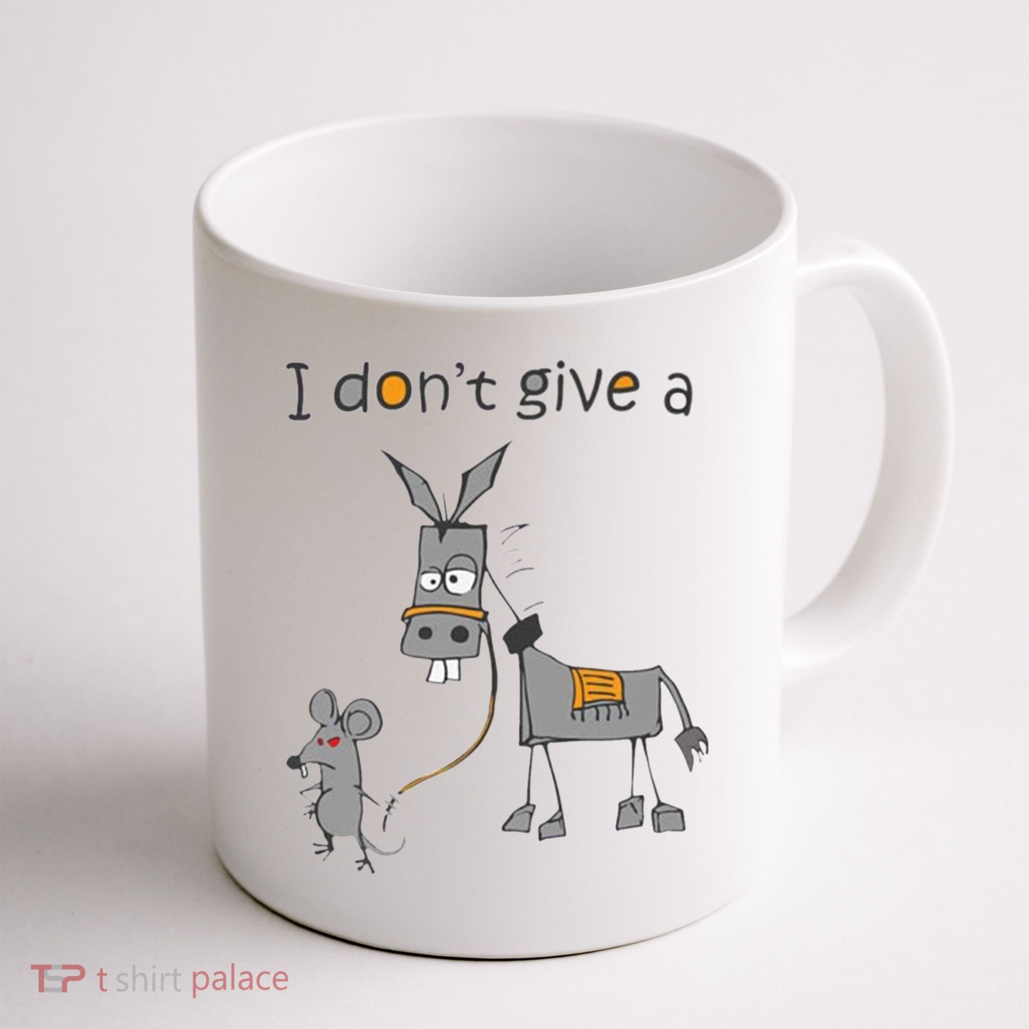 I Don't Give A Rats Donkey Coffee Mug
