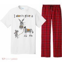 I Don't Give A Rats Donkey Pajama Set thumb 0