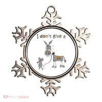 I Don't Give A Rats Donkey Ornament thumb 0