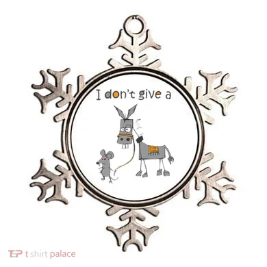 I Don't Give A Rats Donkey Ornament
