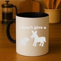 I Don't Give A Rats Ass Coffee Mug thumb 4