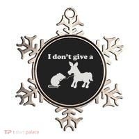 I Don't Give A Rats Ass Ornament thumb 0
