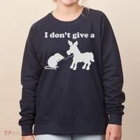 I Don't Give A Rats Ass Women's Sweatshirt thumb 0
