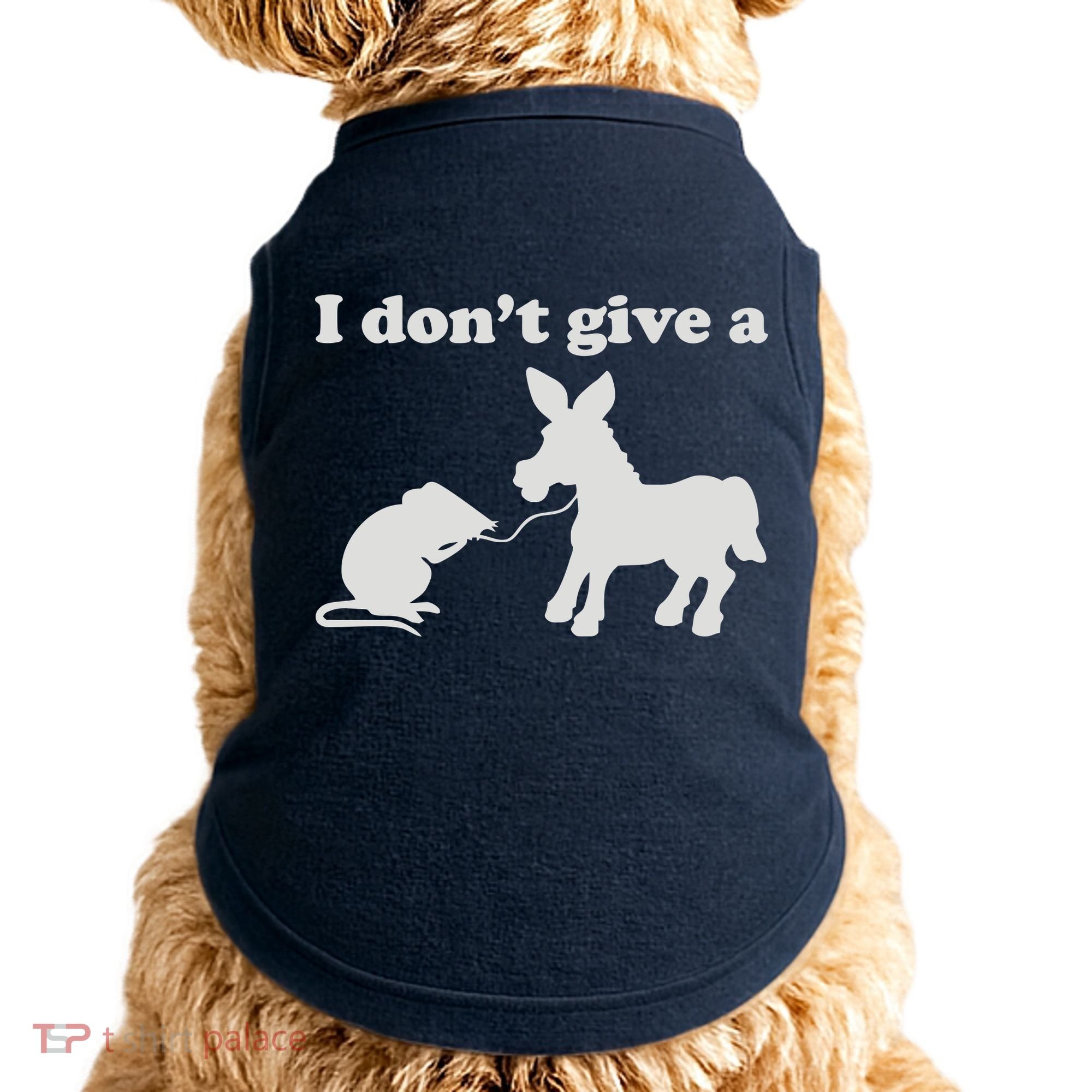 I Don't Give A Rats Ass Doggie Tank
