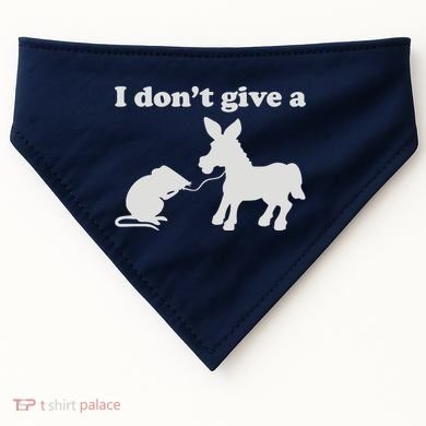 I Don't Give A Rats Ass USA-Made Doggie Bandana