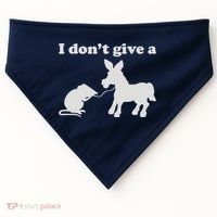 I Don't Give A Rats Ass USA-Made Doggie Bandana thumb 0