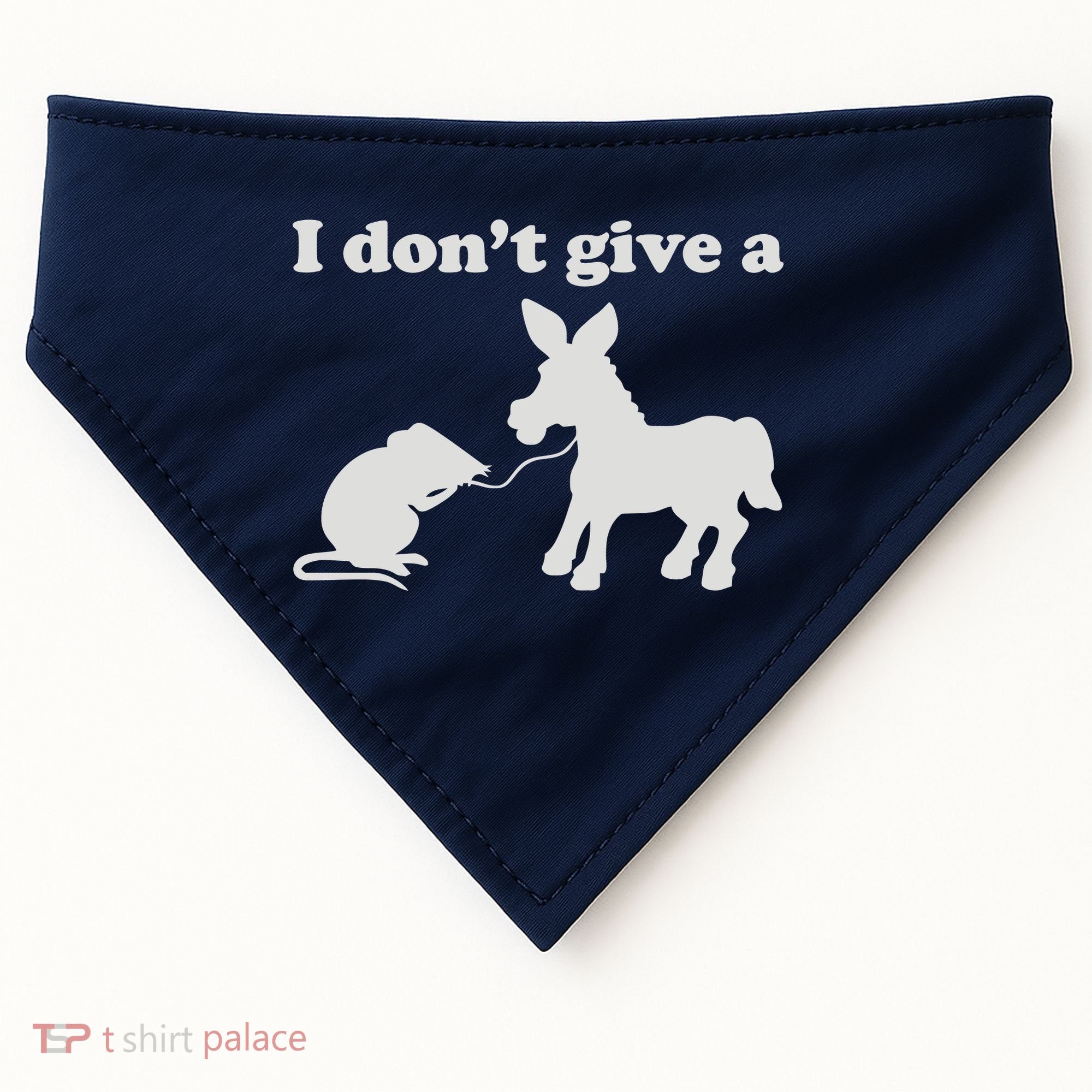 I Don't Give A Rats Ass USA-Made Doggie Bandana
