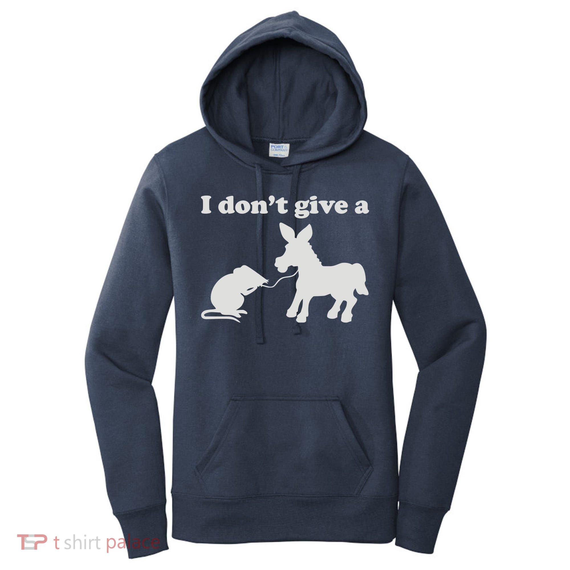 I Don't Give A Rats Ass Women's Hoodie