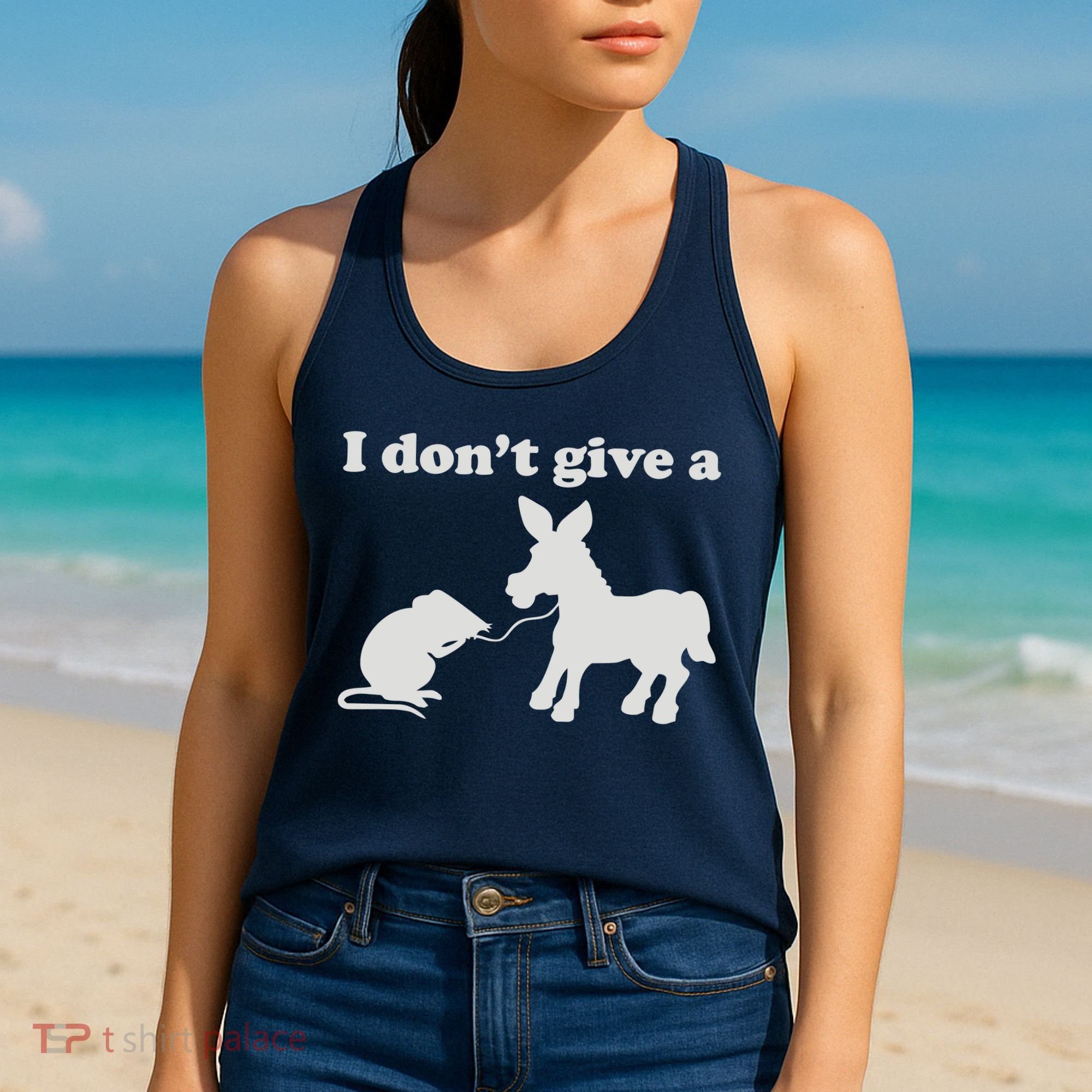 I Don't Give A Rats Ass Women's Tank Top