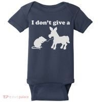 I Don't Give A Rats Ass Baby Bodysuit thumb 0