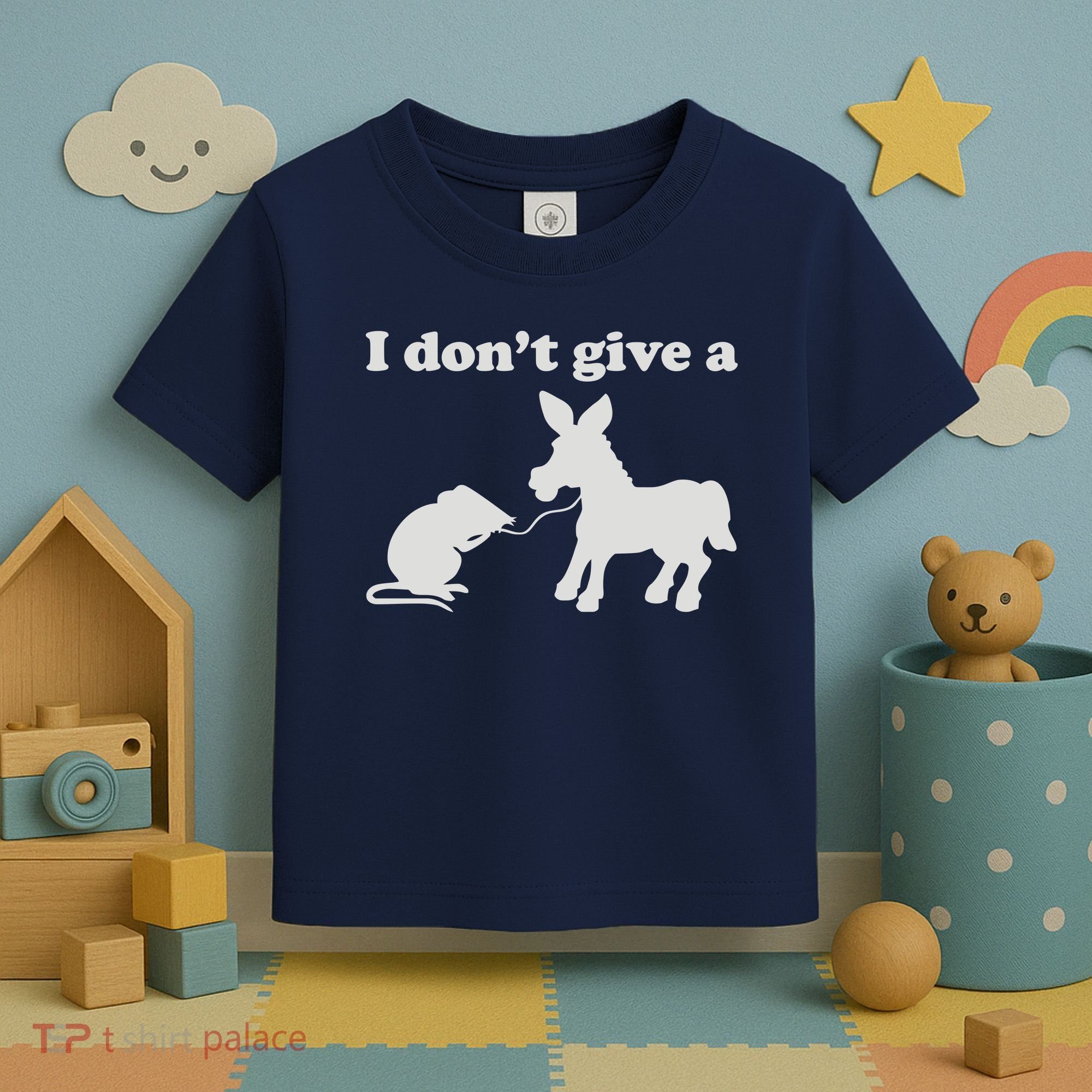 I Don't Give A Rats Ass Toddler T-Shirt