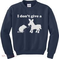 I Don't Give A Rats Ass Kids Sweatshirt thumb 0