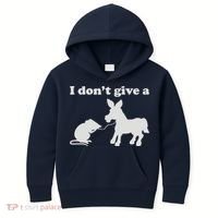 I Don't Give A Rats Ass Kids Hoodie thumb 0