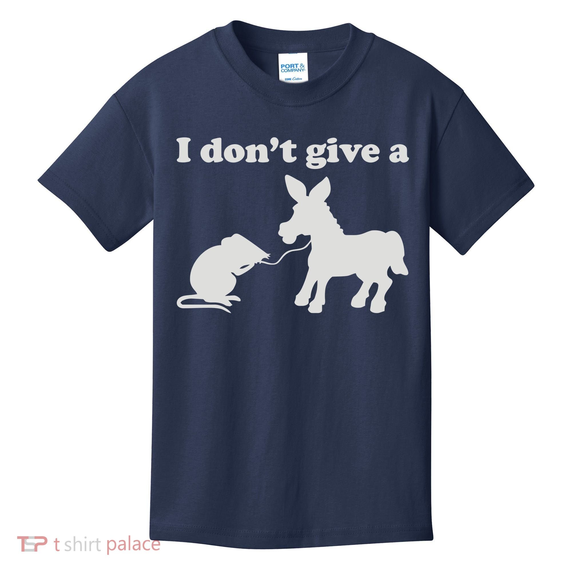 I Don't Give A Rats Ass Kids T-Shirt
