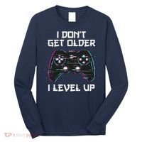 I Don't Get Older I Level Up Gamer Birthday Long Sleeve Shirt thumb 0