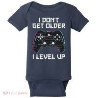I Don't Get Older I Level Up Gamer Birthday Baby Bodysuit thumb 0