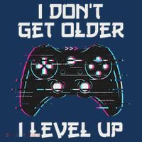 I Don't Get Older I Level Up Gamer Birthday Baby Bodysuit thumb 2