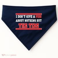 I Don’t Give A Piss About Nothing But The Tide USA-Made Doggie Bandana thumb 0