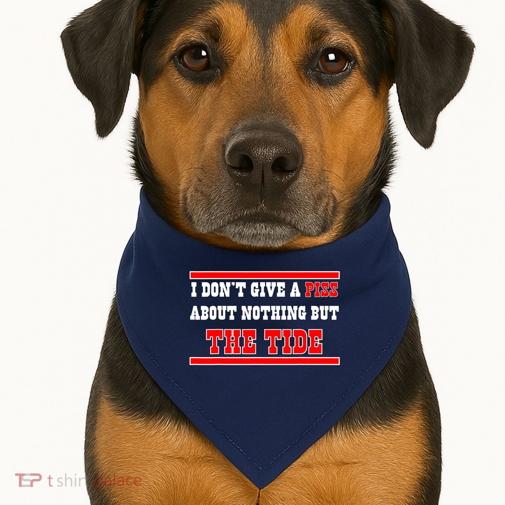 I Don’t Give A Piss About Nothing But The Tide USA-Made Doggie Bandana