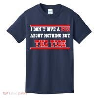 I Don’t Give A Piss About Nothing But The Tide Kids T-Shirt thumb 0