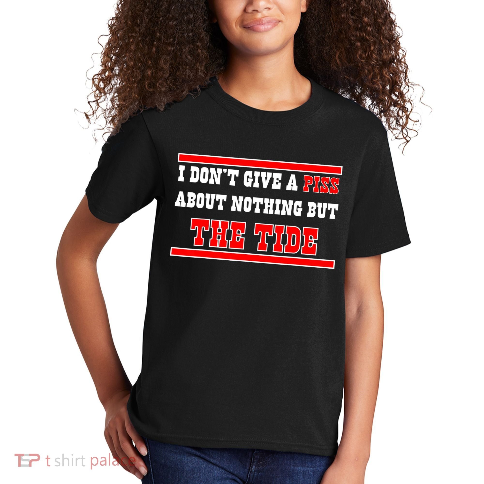 I Don’t Give A Piss About Nothing But The Tide Kids T-Shirt