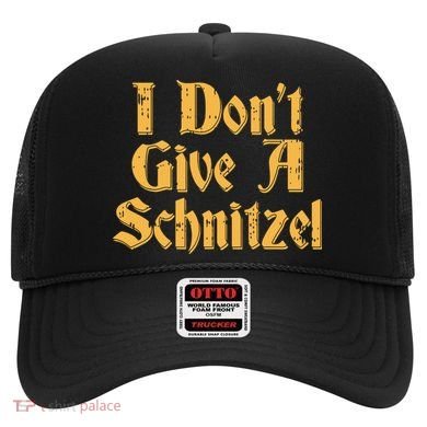 I Dont Give A Schnitzel Shirts Oktoberfest Vintage German Hat