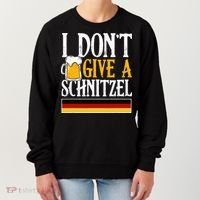I Don't Give A Schnitzel German Beer Wurst Women's Sweatshirt thumb 0