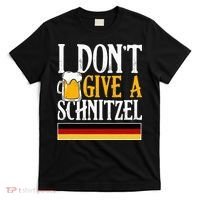 I Don't Give A Schnitzel German Beer Wurst T-Shirt thumb 0