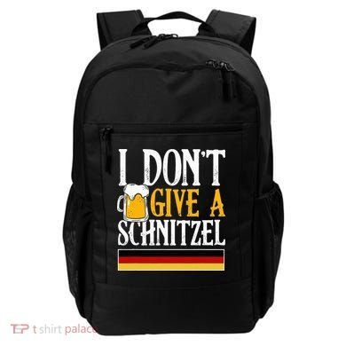 I Don't Give A Schnitzel German Beer Wurst Backpack