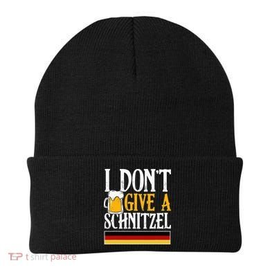 I Don't Give A Schnitzel German Beer Wurst Beanie