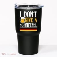 I Don't Give A Schnitzel German Beer Wurst Tumbler thumb 0