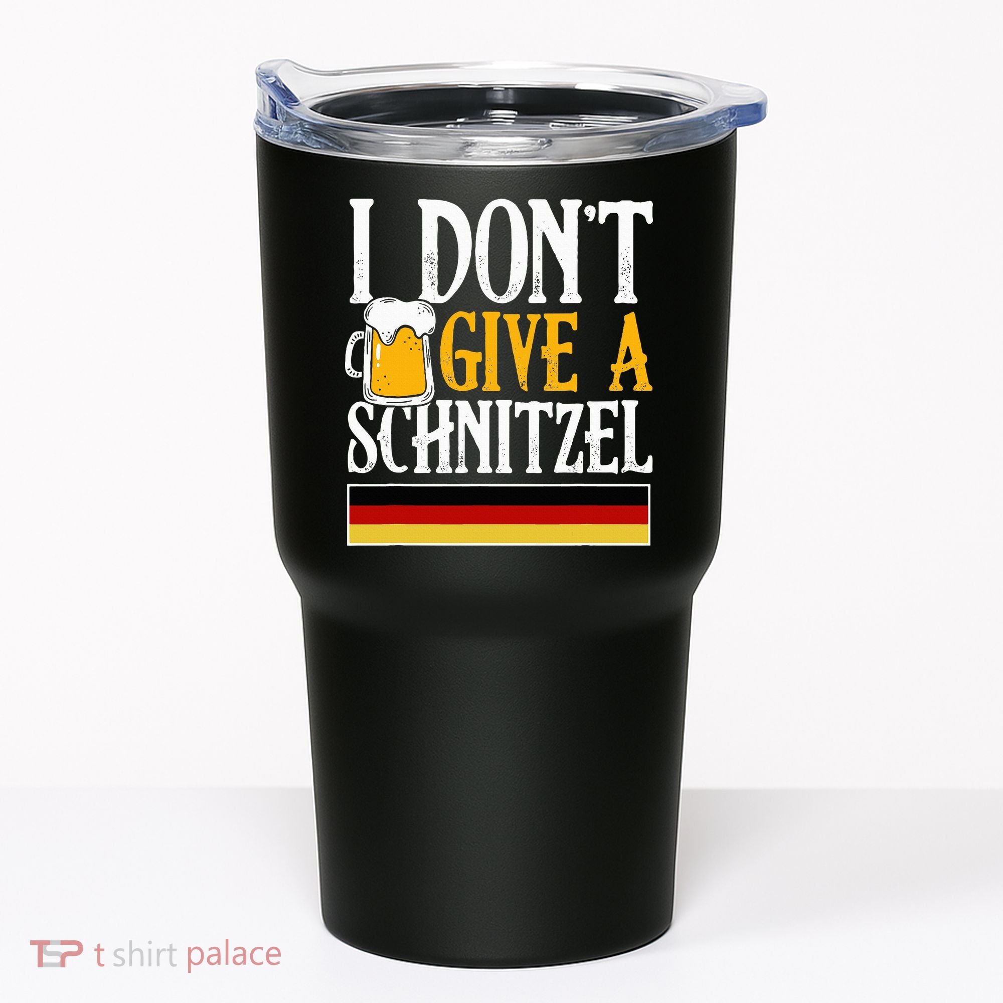 I Don't Give A Schnitzel German Beer Wurst Tumbler