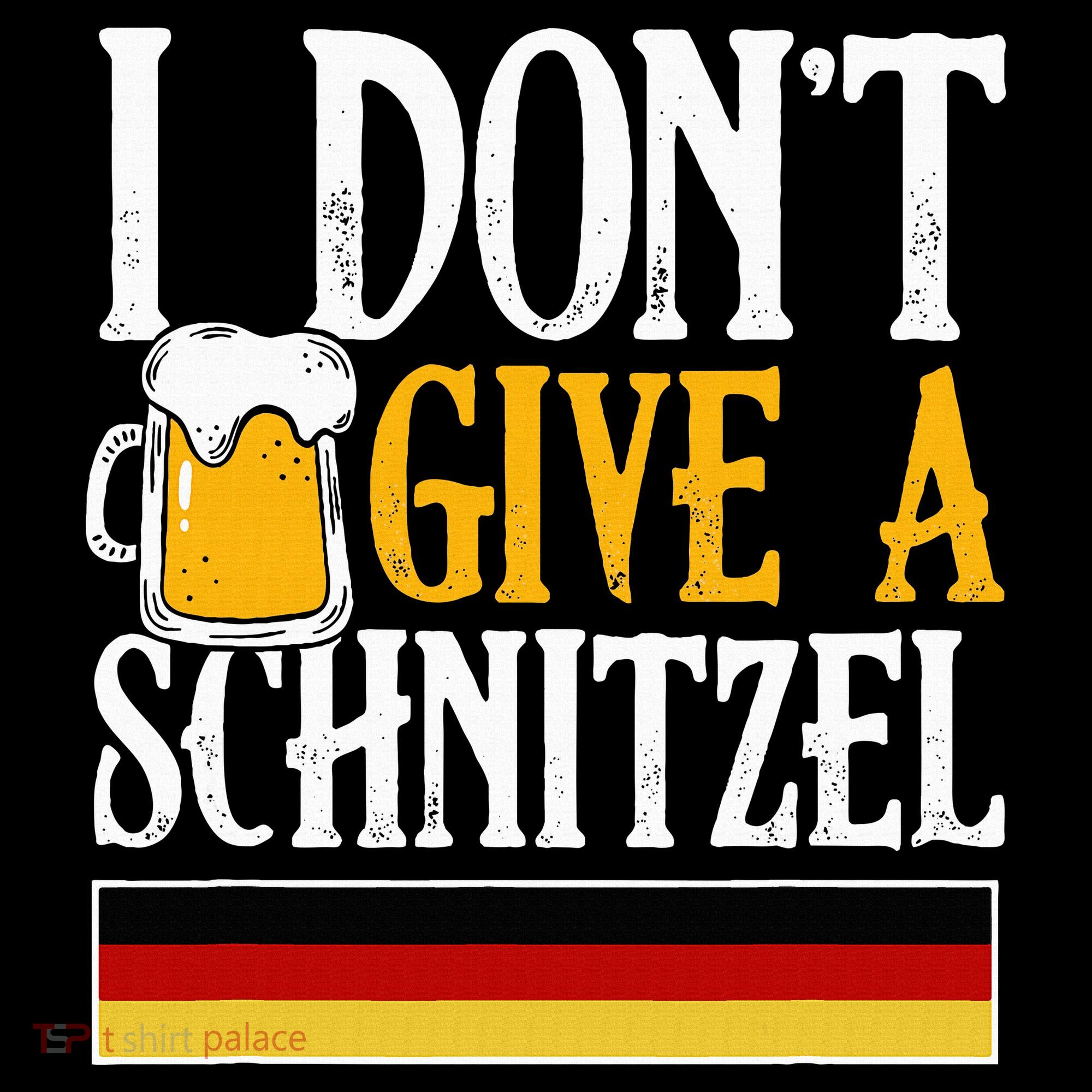 I Don't Give A Schnitzel German Beer Wurst Mousepad