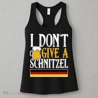 I Don't Give A Schnitzel German Beer Wurst Women's Tank Top thumb 3