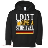I Don't Give A Schnitzel German Beer Wurst Toddler Hoodie thumb 0
