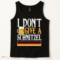 I Don't Give A Schnitzel German Beer Wurst Tank Top thumb 2