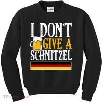 I Don't Give A Schnitzel German Beer Wurst Kids Sweatshirt thumb 0