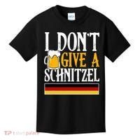 I Don't Give A Schnitzel German Beer Wurst Kids T-Shirt thumb 0