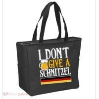 I Don't Give A Schnitzel German Beer Wurst Tote Bag thumb 2