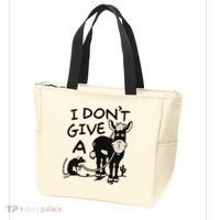I DonT Give A Donkey Rat Funny Sarcastic Tote Bag thumb 3
