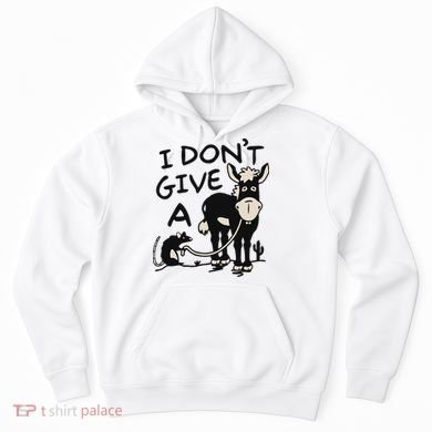 I DonT Give A Donkey Rat Funny Sarcastic Hoodie