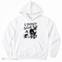 I DonT Give A Donkey Rat Funny Sarcastic Hoodie thumb 0