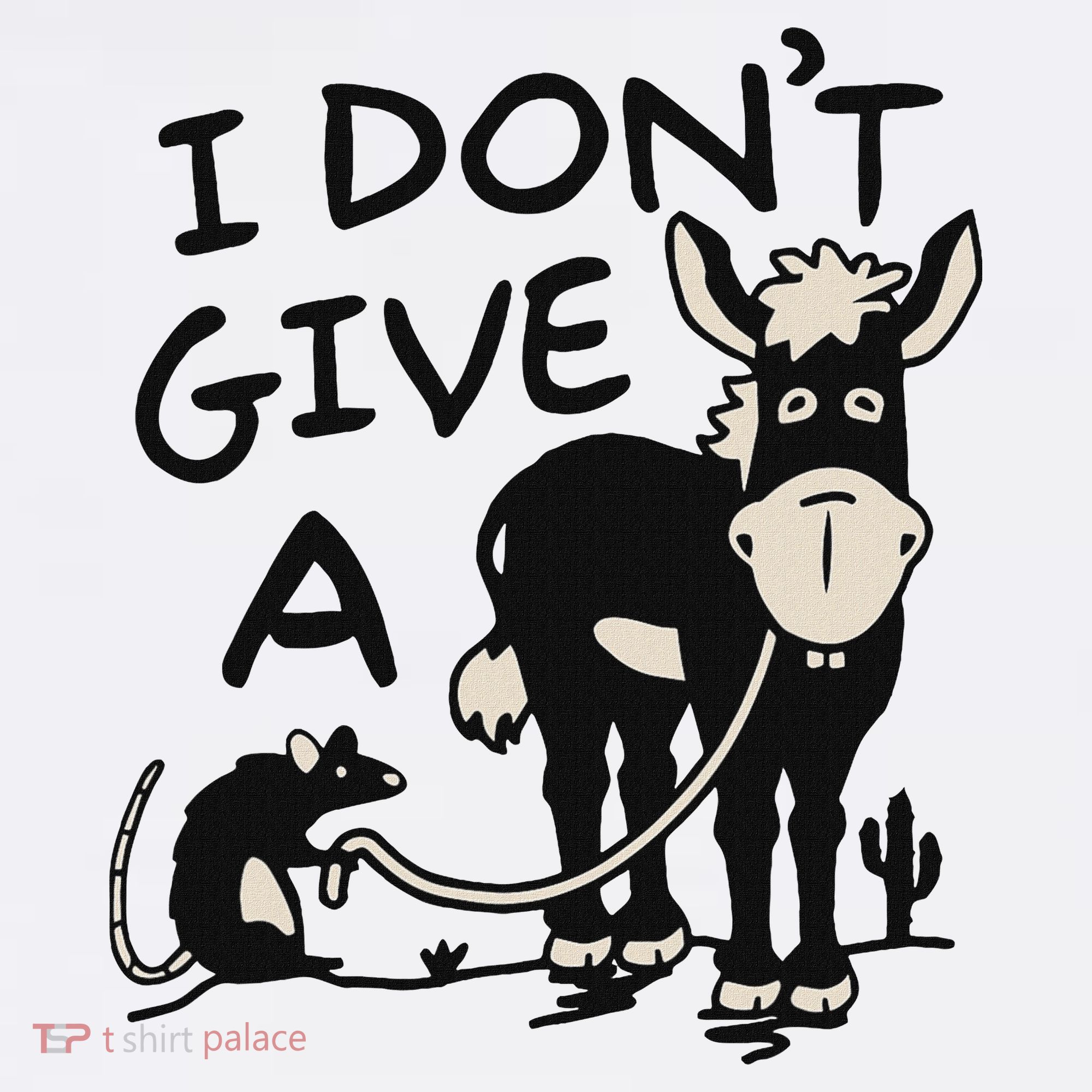 I DonT Give A Donkey Rat Funny Sarcastic Baby Bodysuit