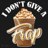 I Don't Give A Frap Funny Frappuccino Frozen Coffee Drinker Women's Hoodie thumb 2