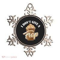 I Don't Give A Frap Funny Frappuccino Frozen Coffee Drinker Ornament thumb 0