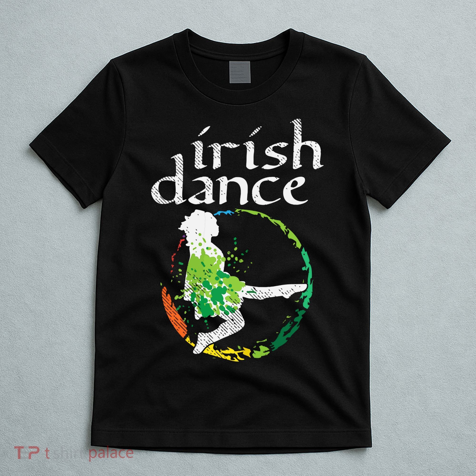 Irish Dance Girl Colors St Patricks Day Ceili Dancer Girl T-Shirt
